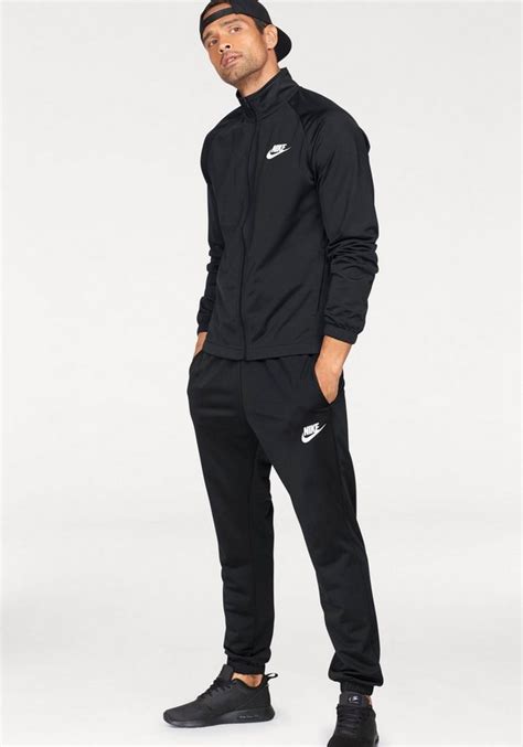 nike sportanzug herren schwarz|Nike trainersanzüge herren.